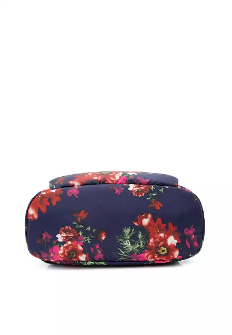 Buy XAFITI Brand New Floral Printed Nylon Oxford Backpack 2025