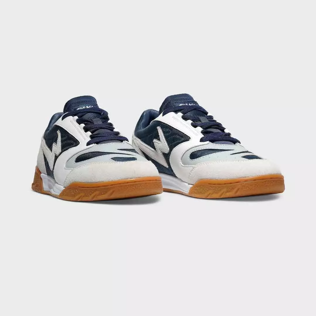 Eagle Sepatu Sneakers Lifestyle Neo England - PUTIH/BIRU TUA