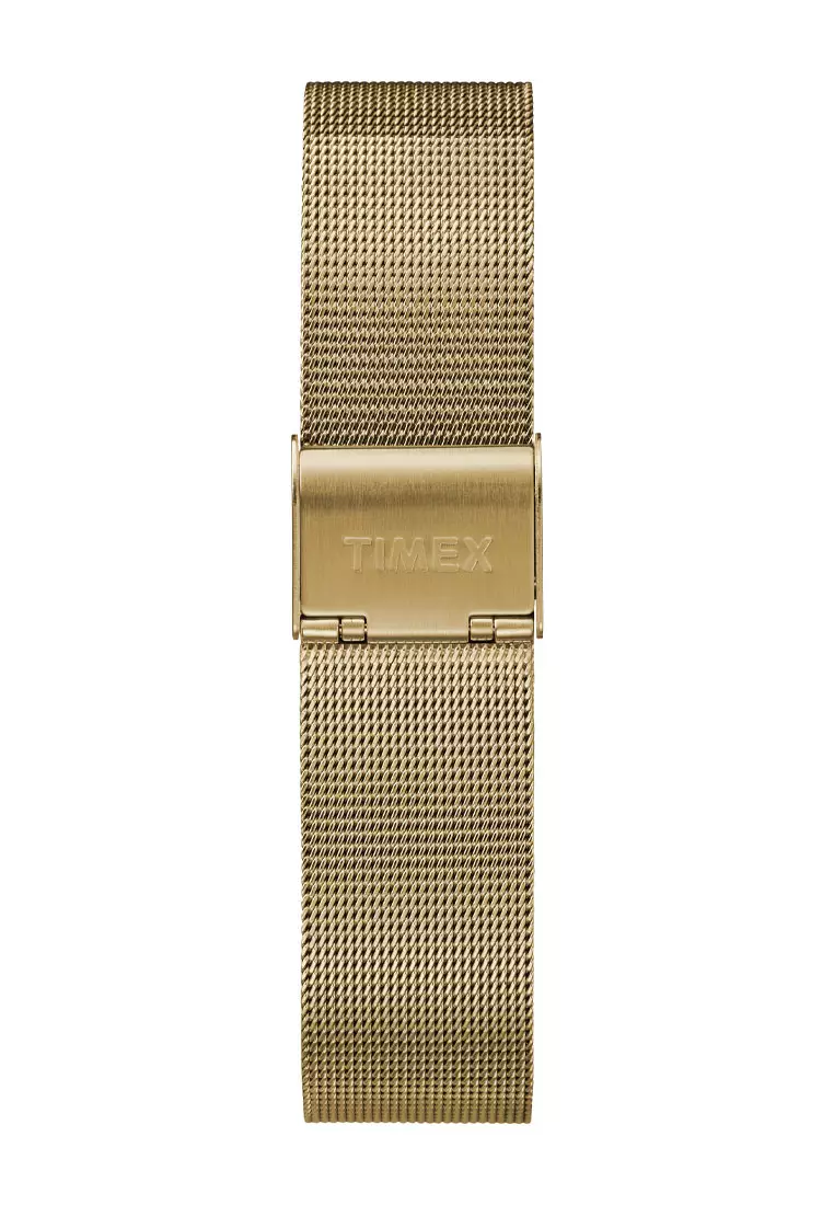 Timex Essential Collection Gold Stainless Steel Analog Quartz Watch For Women TW2R26500
