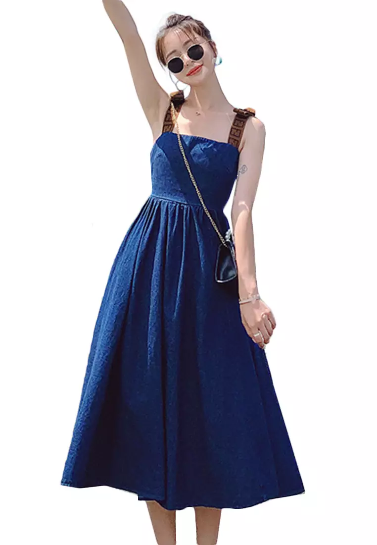 Jeans one piece dress online sales
