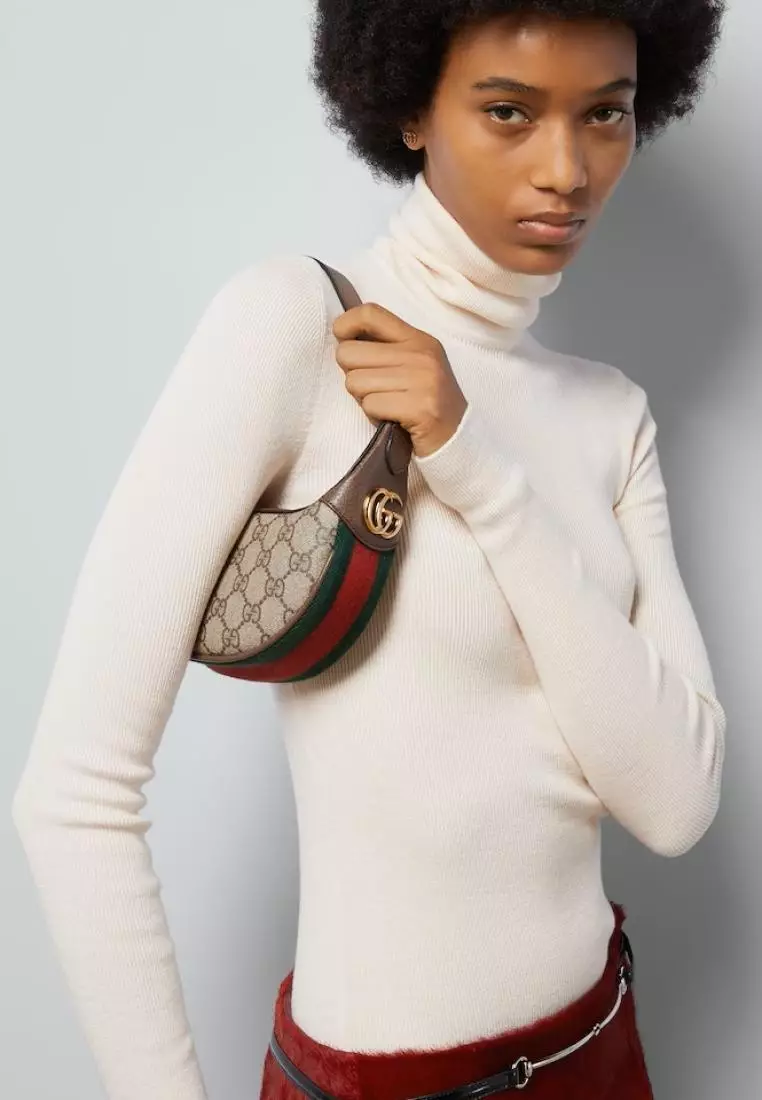 Half Moon Mini Gg Bag Gucci GG Marmont Half-moon-shaped Mini Bag