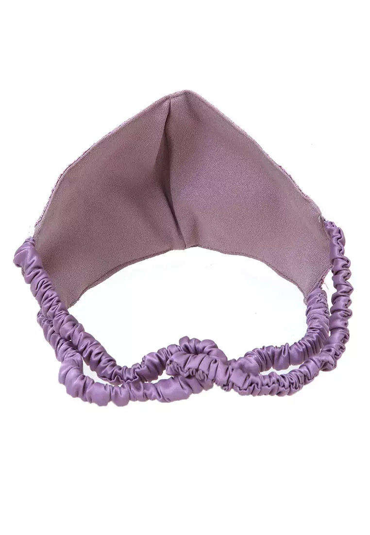 Evelyn Masker Wanita Princess Headloop Mask 2 Ply Breathable Material Brokat ORIGINAL