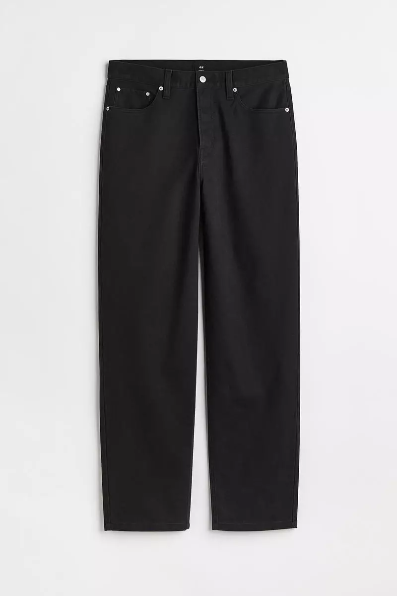 H&m black hotsell skinny trousers