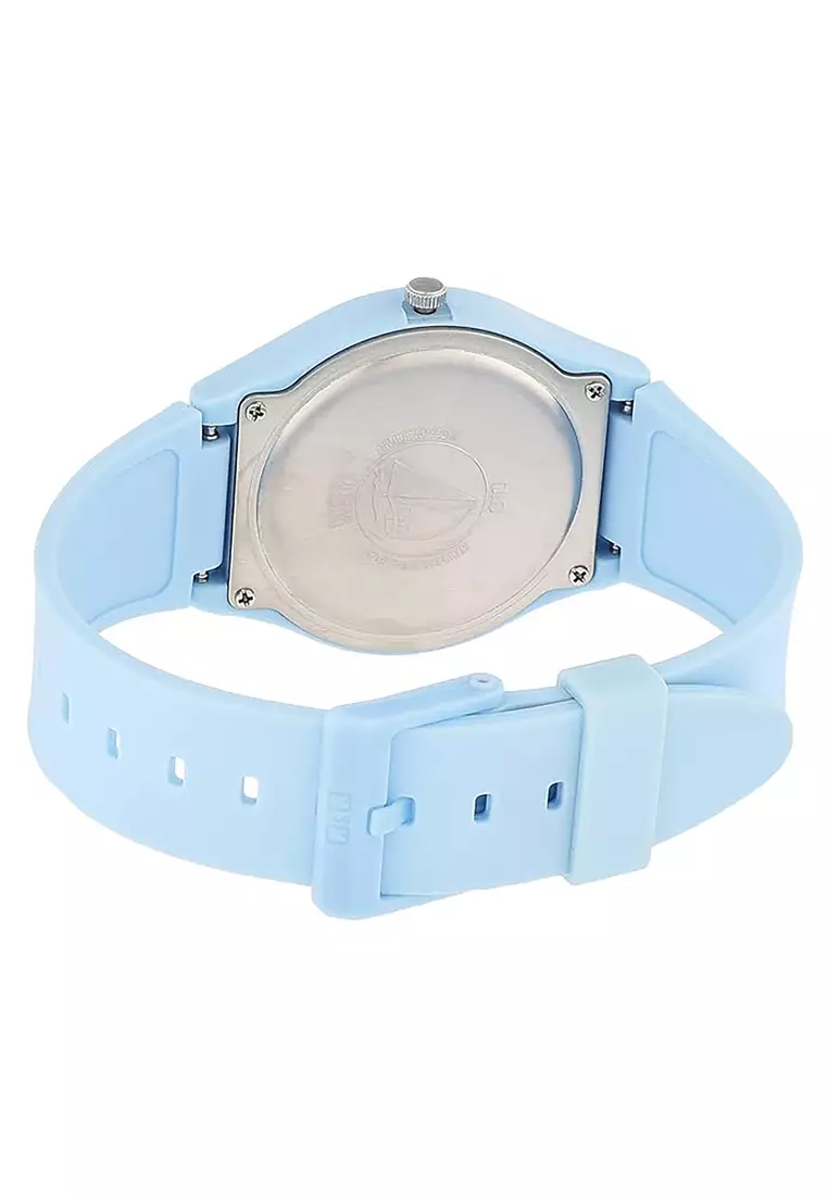 Watch By Citizen A212J006Y Men Analog Watch with Blue Rubber Strap