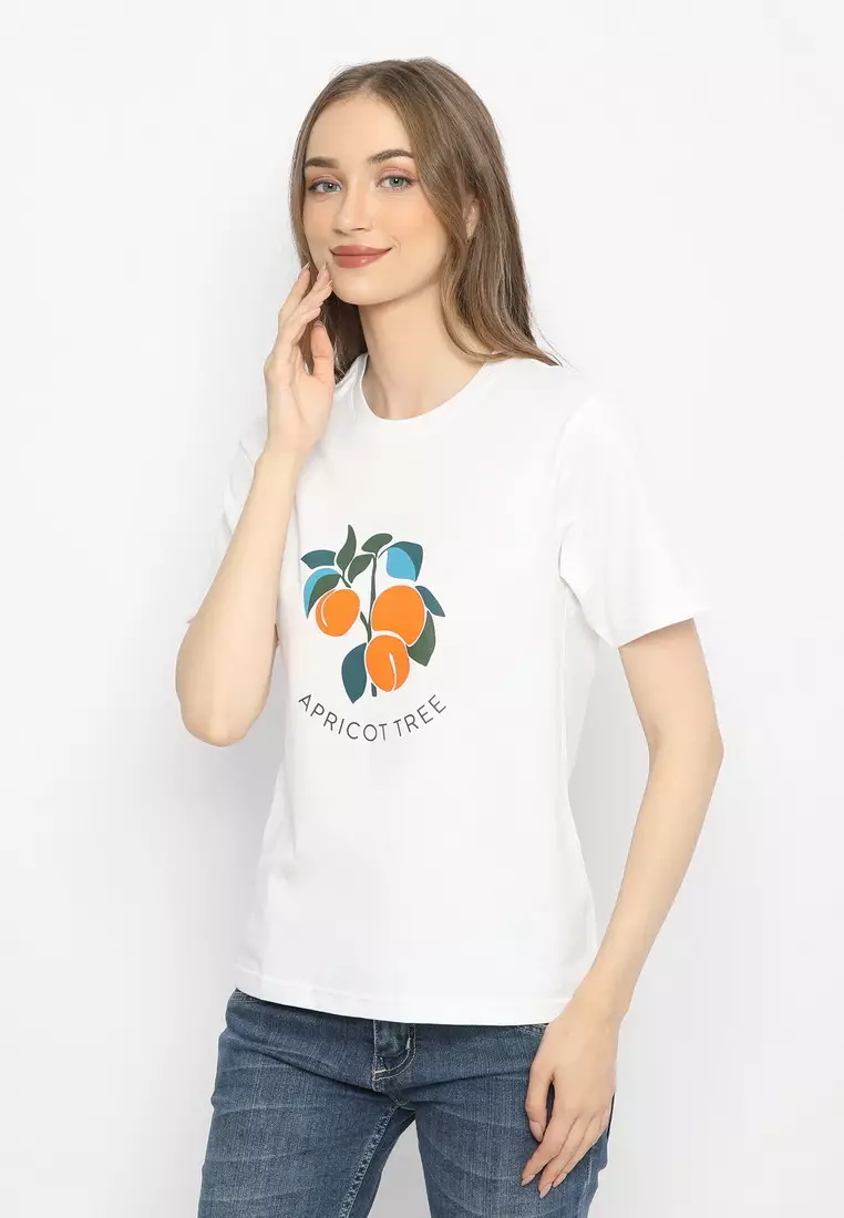 RBJ Ladies T-Shirt Cotton Combed Wanita 207280038