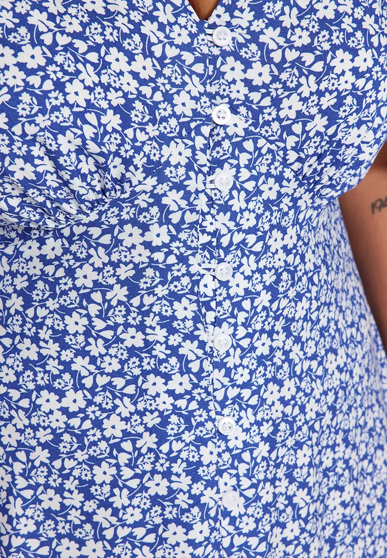 Plus Size Floral Dress