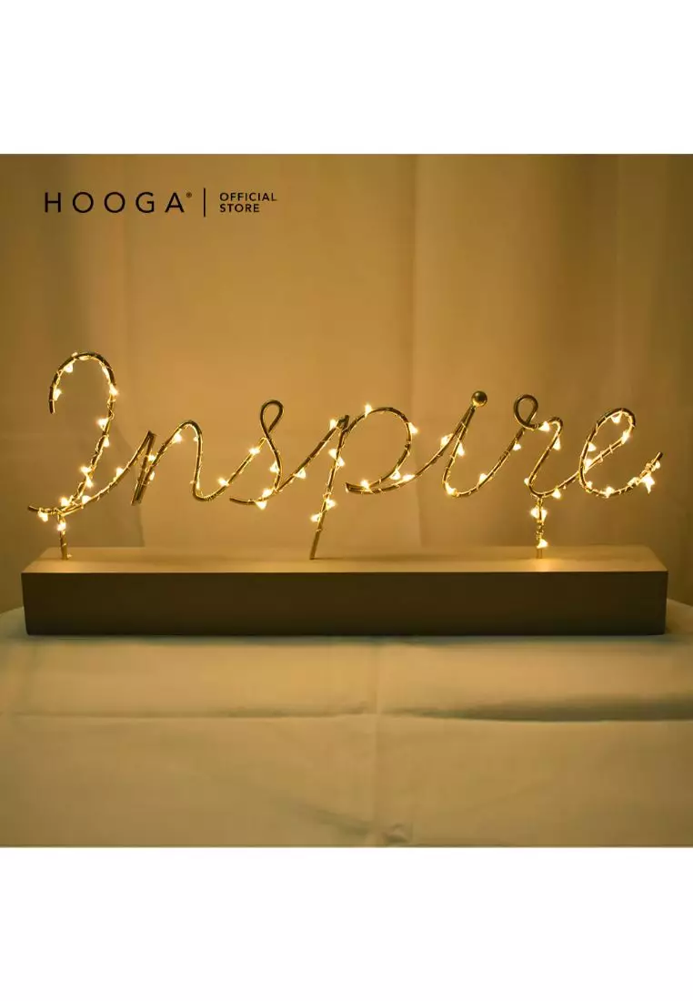 Buy HOOGA Hooga Inspire With Lights Decorative Light Online ZALORA