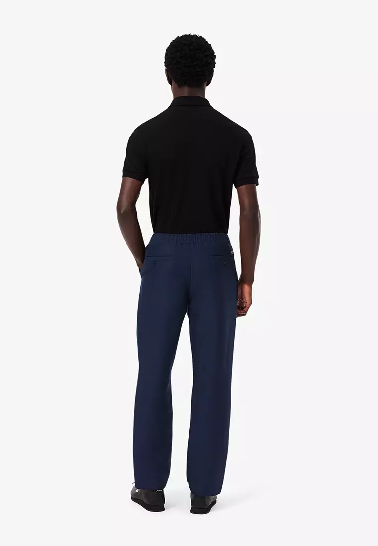 Regular Fit Linen Twill Pants