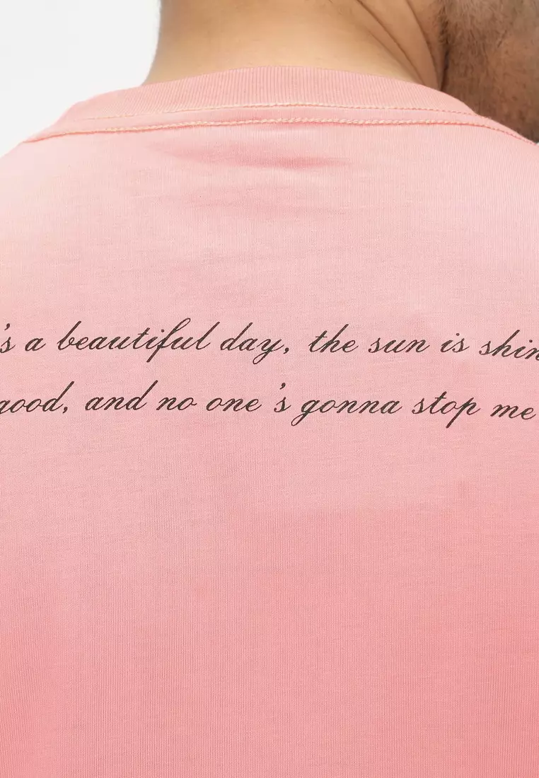 NX T-Shirt Cotton Combed Tebal Pria 207470131