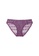 ZITIQUE purple Women's Basic 3/4 Cup Ultra-thin No Steel Ring Lingerie Set (Bra And Underwear) - Purple 9B5DEUS76E9905GS_3
