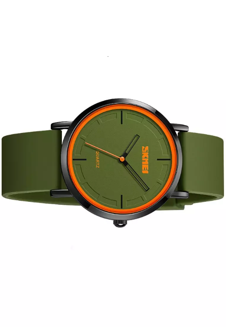 Jam Tangan Analog Pria Waterproof Strap Tali Material Silicone DV14 ORIGINAL