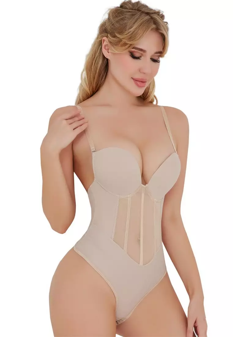 CC C12012 Women Body Slip corset skin  Women> Underwear> Corset –  POPUSTSTORE