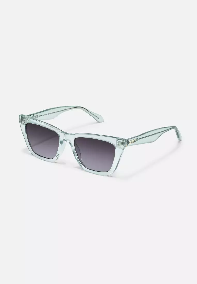 QUAY Call The Shots Sunglasses - Glass/Smoke