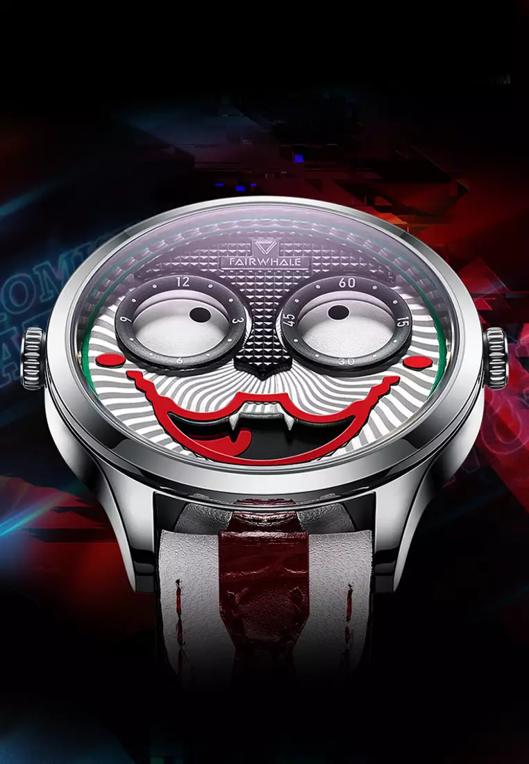 Unisex Very Unique Alloy Quartz Watch, 40mm, Leather Strap