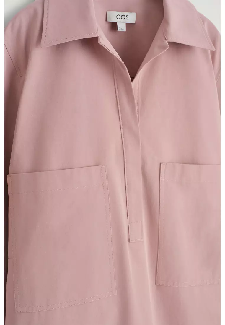 UTILITY MINI SHIRT DRESS