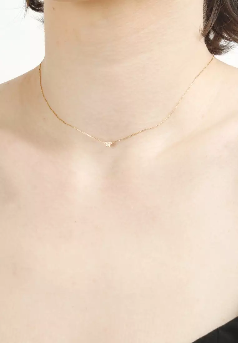 Caro Diamond 18K Gold Adjustable Necklace