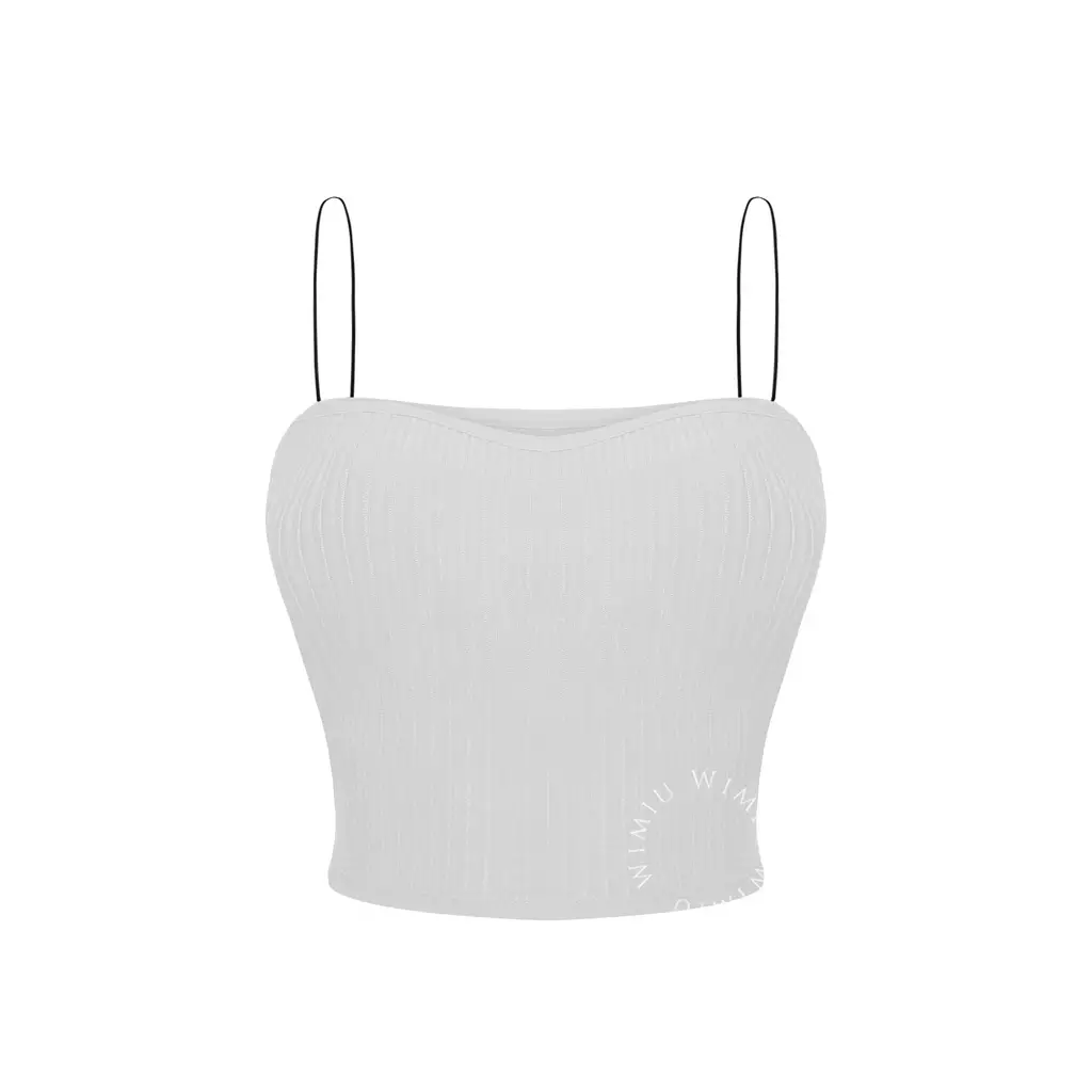 You’ve (YouHave) Tanktop Tali Spaghetti Tank Top Wanita Tali Tipis Busa Bra Sport Bra 100053