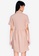 ZALORA BASICS pink Batwing Sleeve Babydoll Dress AEF79AA3EC7271GS_2
