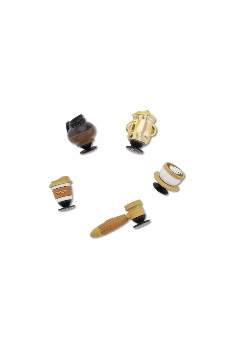 Jibbitz™ Charm 3D Coffee Set 5 Pack