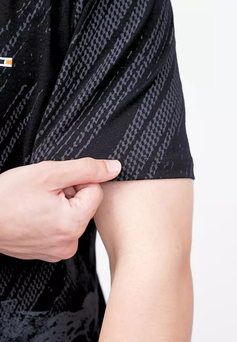 Ryusei Polo Pria Riku FP Black