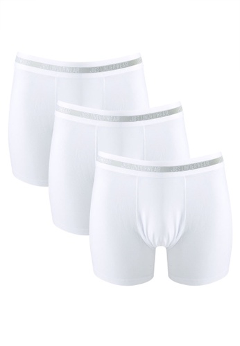 JBS white 3-Pack Tights Bamboo Boxer Briefs ECB49US20C3162GS_1