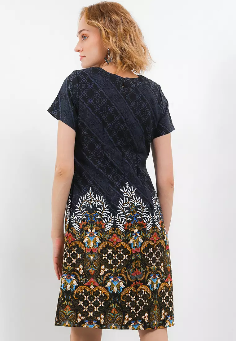 Sackdress Batik Kawung Hati