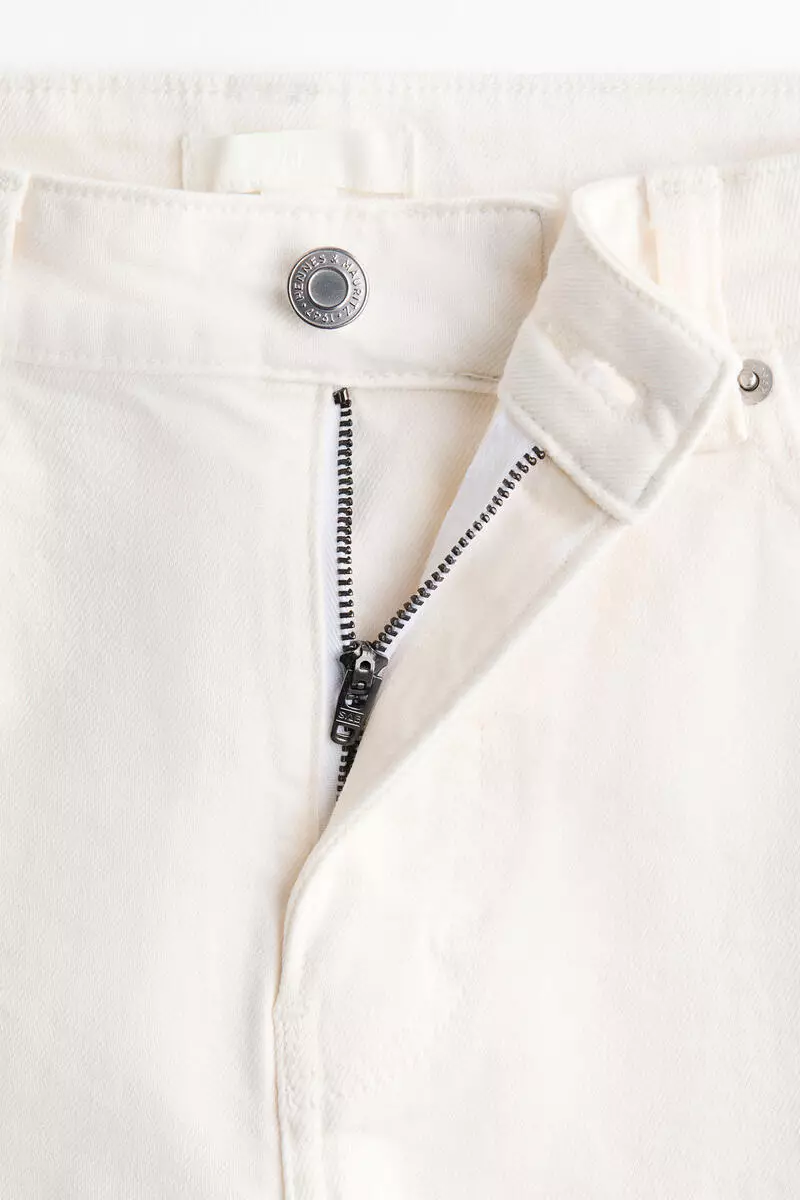 Barrel Leg Regular Waist Jeans