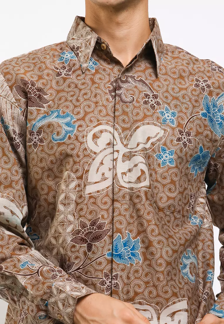 Billy Shirt Kemeja Batik Katun Lengan Panjang