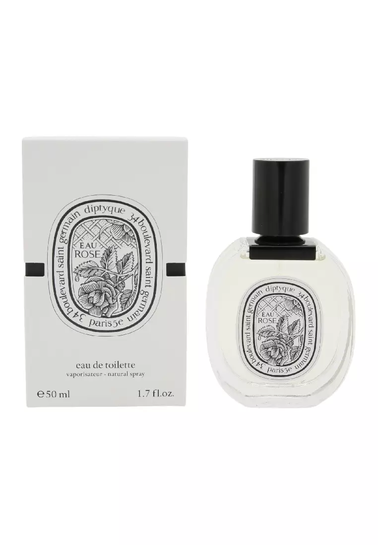 DIPTYQUE SET WITH EAU ROSE HAIR MIST AND EAU ROSE EAU DE TOILETTE