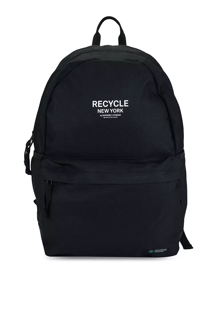 Superdry black montana on sale backpack