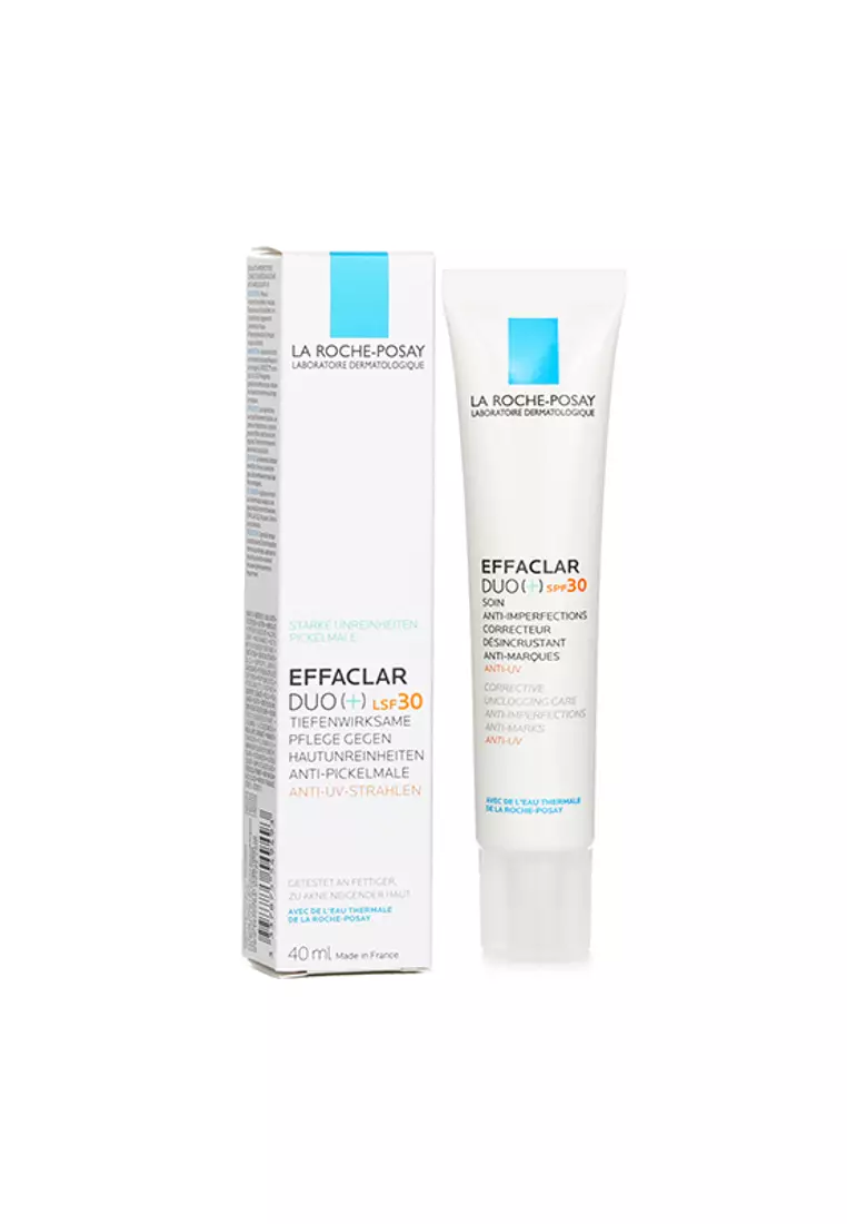 LA ROCHE POSAY - Effaclar Duo (+) Corrective Unclogging Care Anti-Imperfections Anti-Marks SPF 30 40ml/1.35oz.