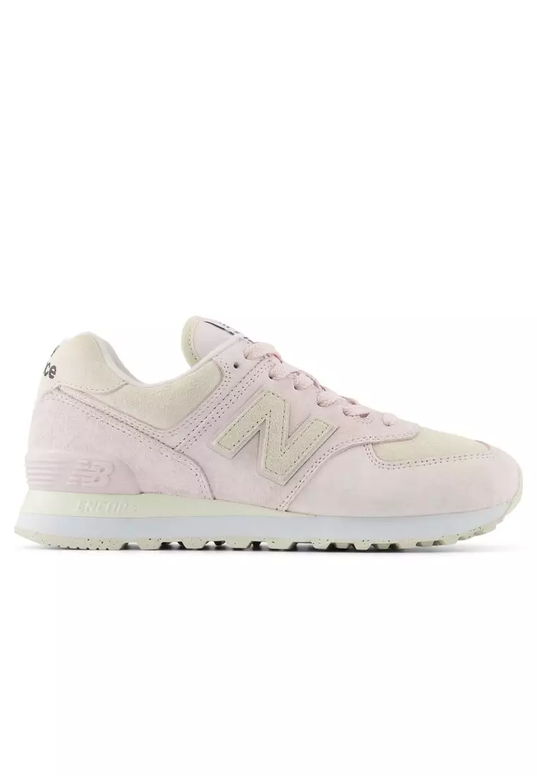 Womens pink new balance 574 on sale