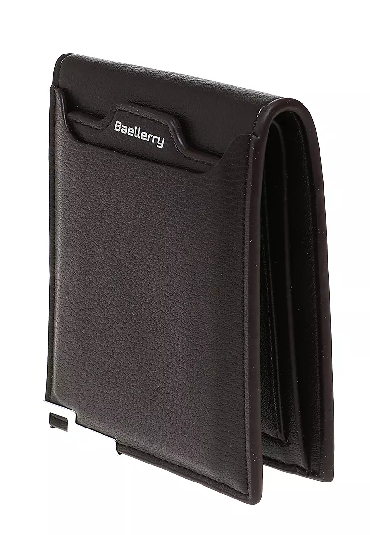 Dompet Fashion Pria Model Lipat Pendek Many Slot Material PU Leather ORIGINAL