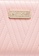 Unisa pink Debossed Ladies Zip-Around Wallet EF233AC3DBFBFDGS_4