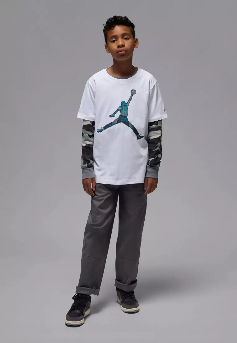Boys MJ Brand Skeleton Jumpman T-Shirt (Big Kids)