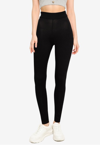 MISSGUIDED black 2 Pack High Waisted Leggings D4699AA2CC81C9GS_1