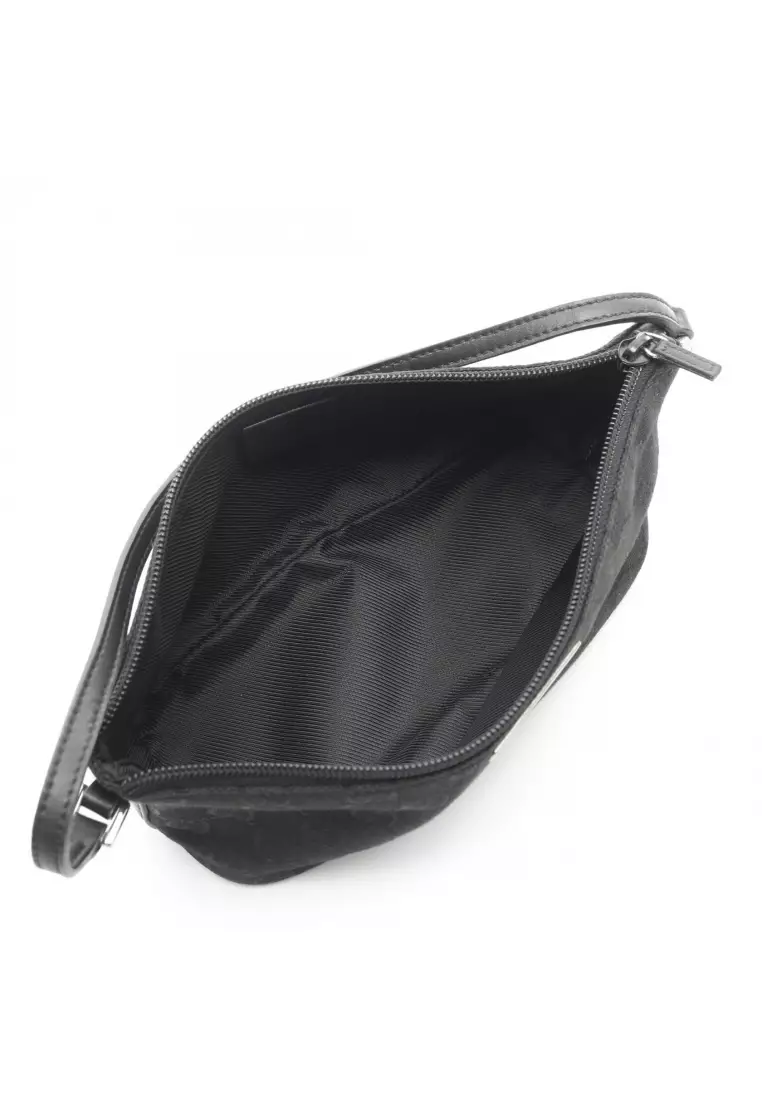 バッグ Gucci Accessory Pouch GG Canvas Handbag Buy Gucci Pre-Loved Gucci GG canvas accessory pouch Handbag