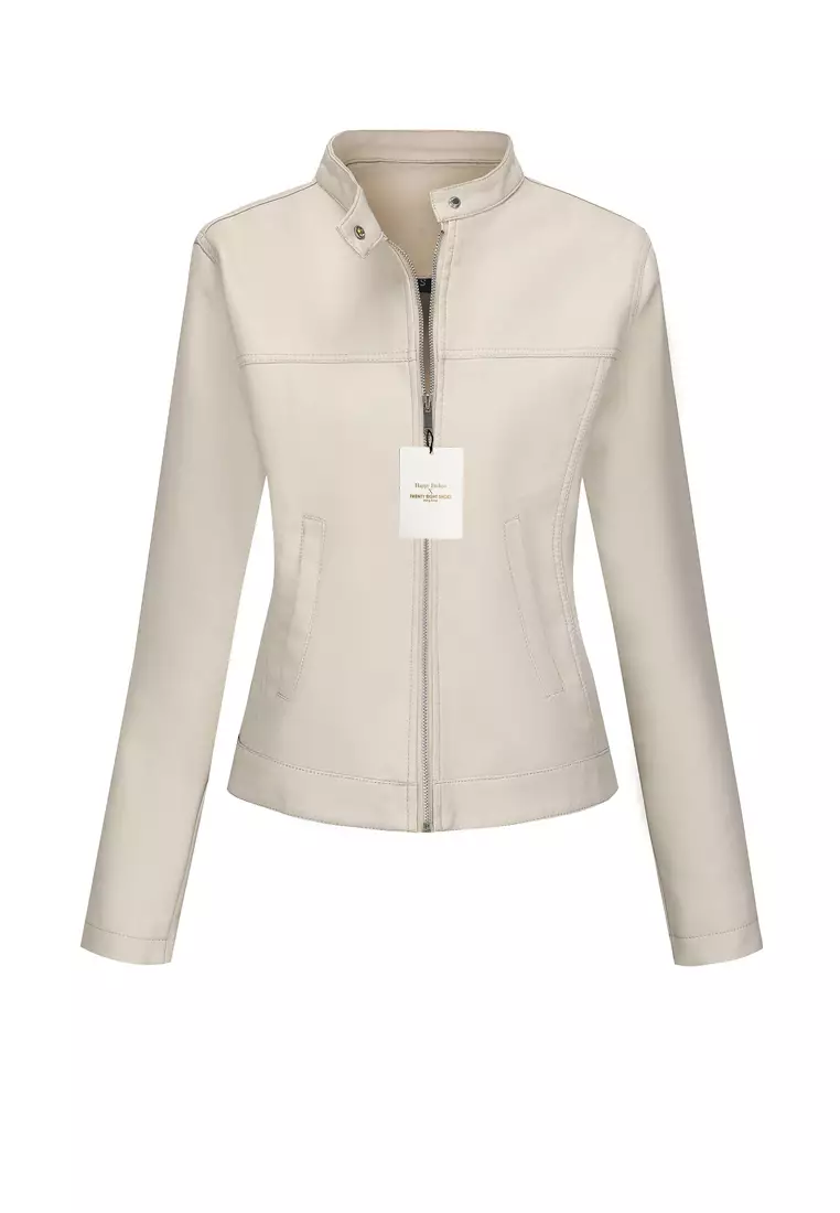 仿皮機車夾克 AD-M25PJ46