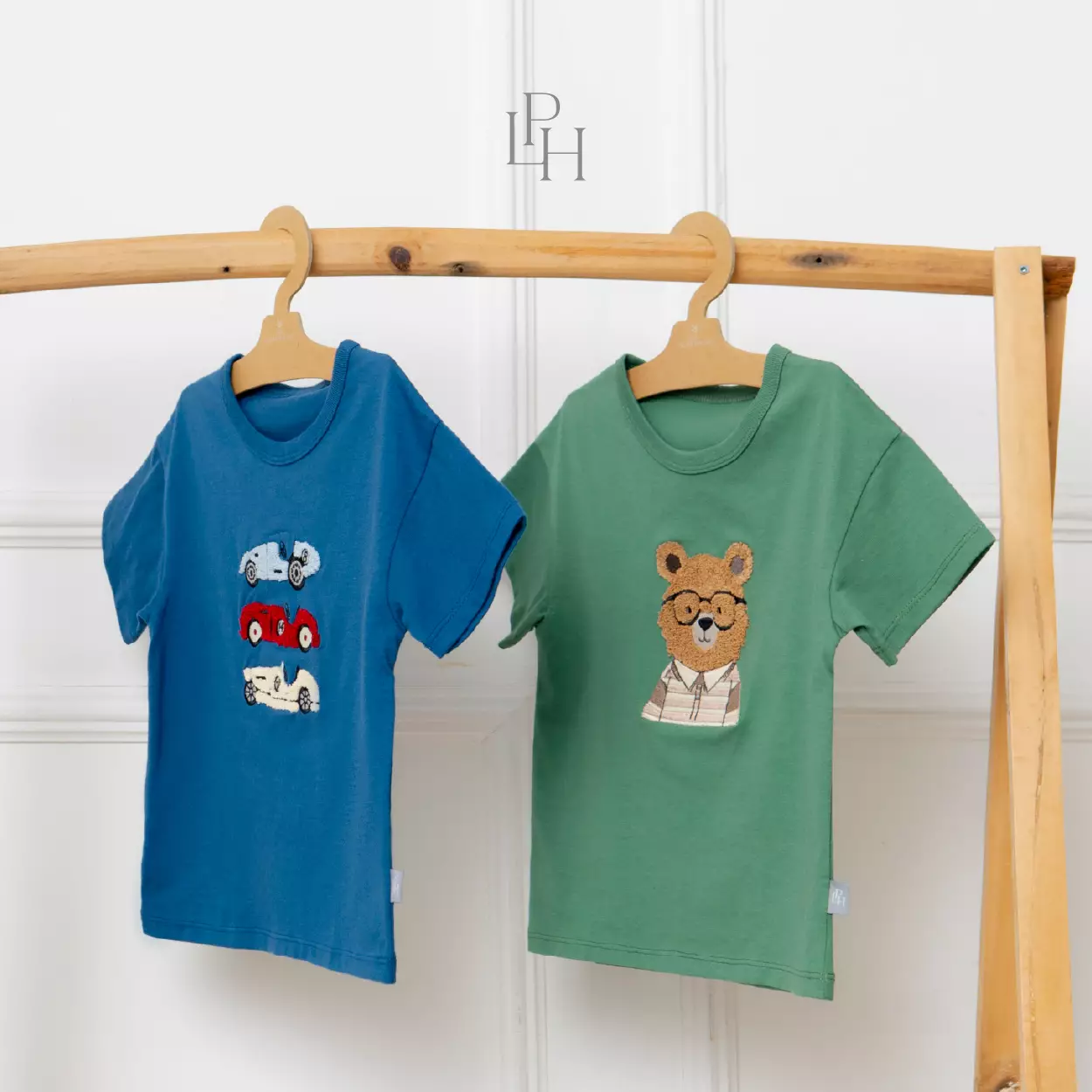 Little Palmerhaus - Kendall Oversized Tee 2.0 (Kaos Anak Oversized) Pink Pony