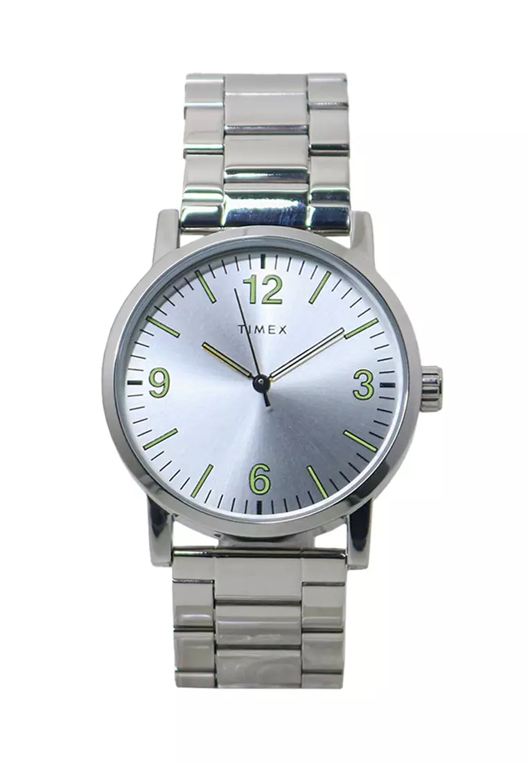 Timex grey sale analog watch