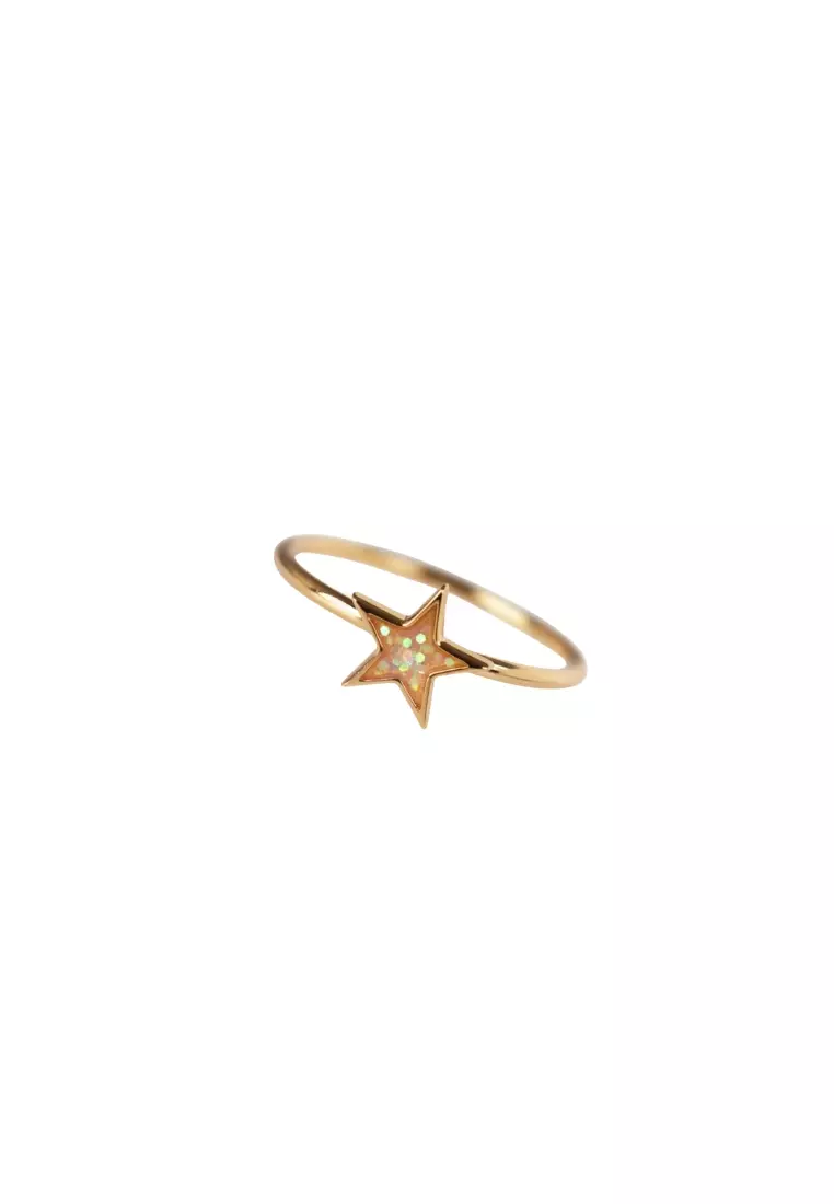 Vermeil Nova Star Ring