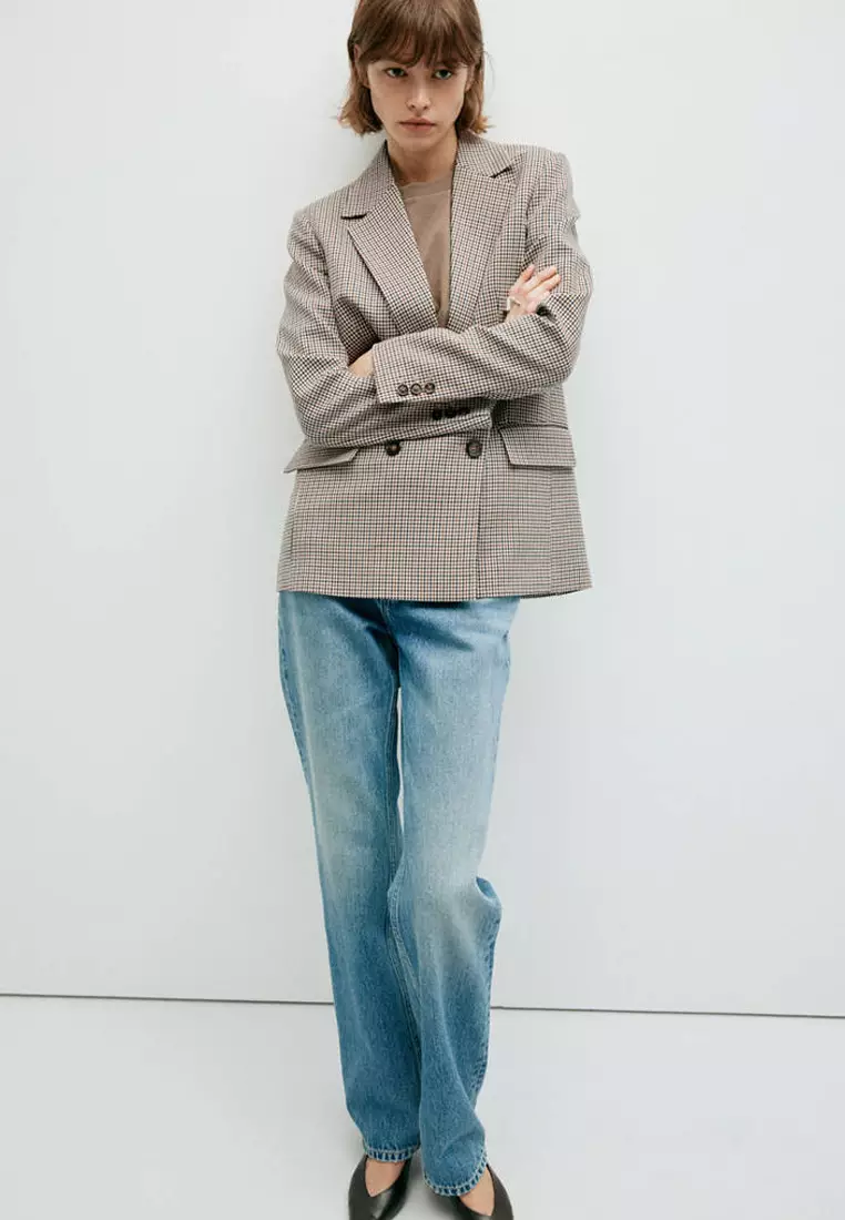 Micro-Houndstooth Jacket