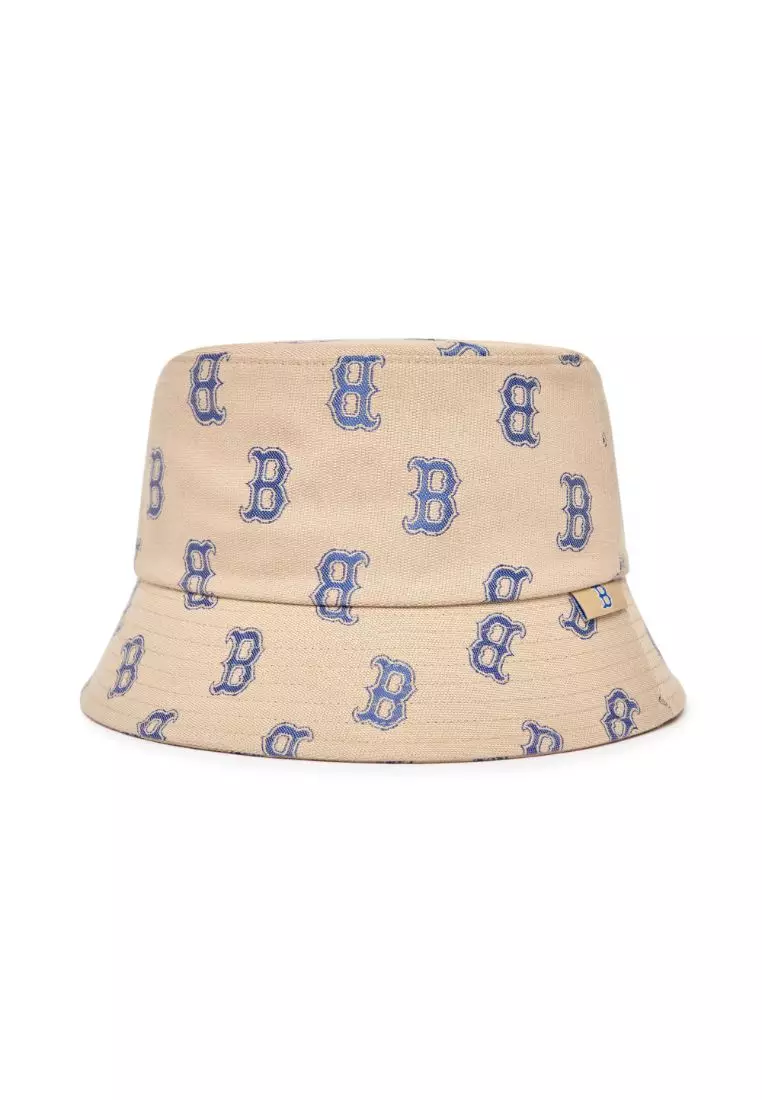 BIG CLASSIC MONOGRAM BUCKET HAT BOSTON RED SOX
