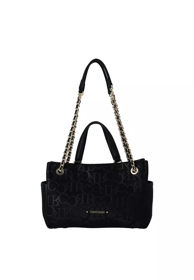 CR Lyla Top Handle Bag - Black