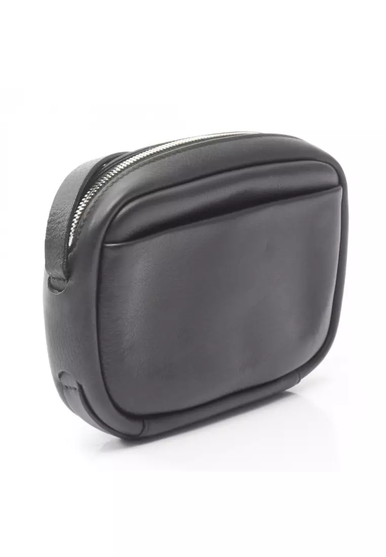 Pre-Loved BALENCIAGA EVERYDAY CAMERA BAG XS Everyday camera bag Shoulder bag leather black