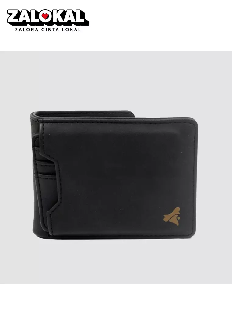 BRODO - Dompet Pria Leftscape Wallet Black