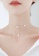 ZITIQUE silver Women's Korean Style Elegant Stars Necklace - Silver C377FACD9B113EGS_3
