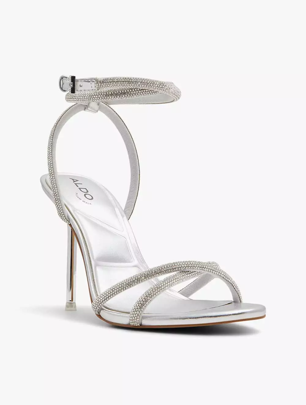 Aldo Manaelden Women's Heeled Sandal - Silver