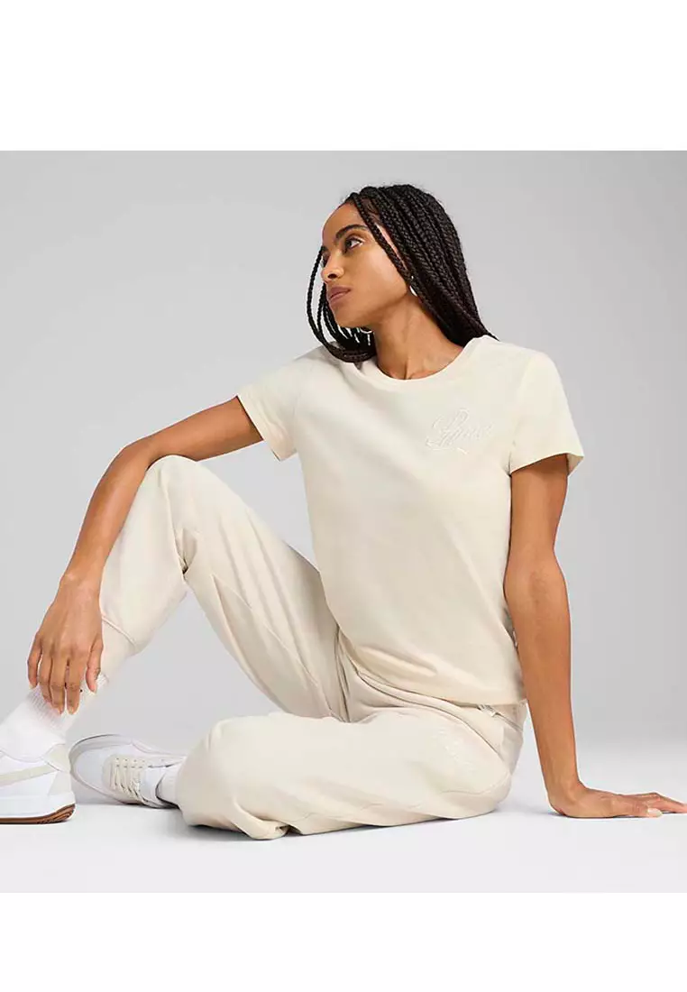 Buy PUMA Script Tee Online | ZALORA Malaysia