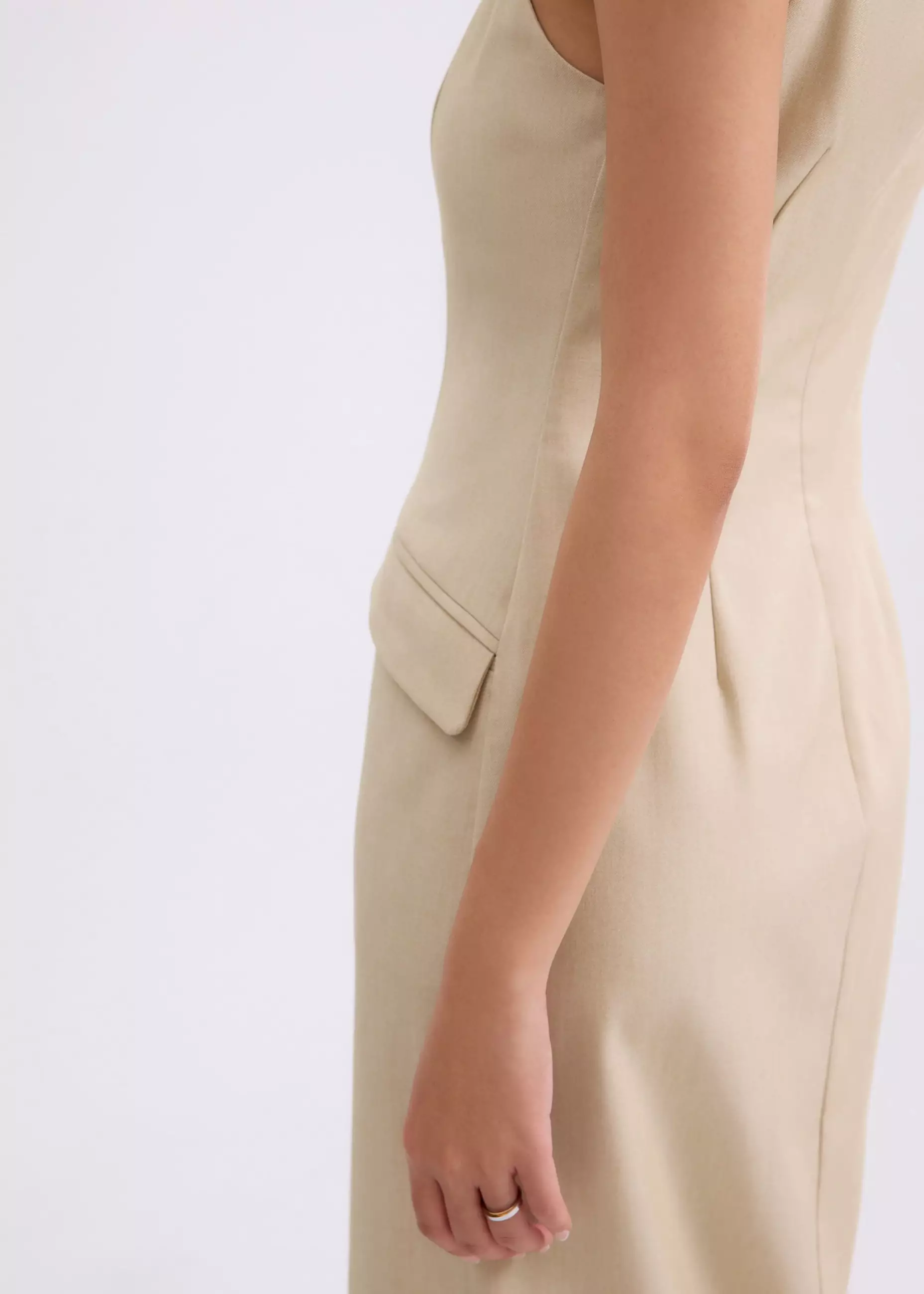 Dress Wanita - Azalea Straight Neck Column Midaxi Dress